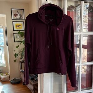 Peloton Dream Blend Relaxed Hoodie (Maroon/L)